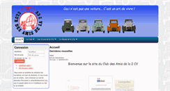 Desktop Screenshot of clubamis2cv.org
